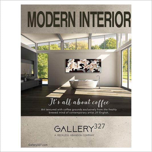 Art Textured with Coffee Grounds - Gallery 327