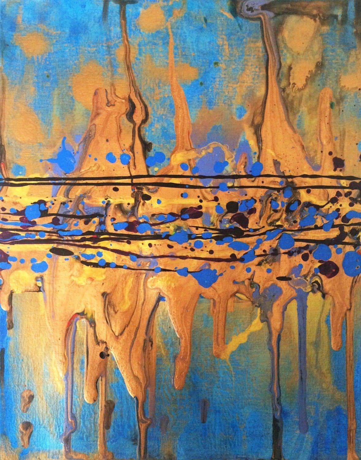 Atlantis No. 8 | Original Artwork for Modern Interiors