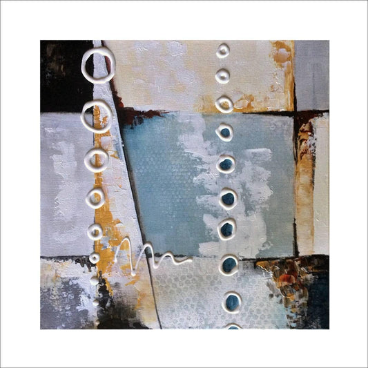 Black Tie Affair one-of-a-kind abstract painting in Acrylic on canvas, 20 X 20. Designed for refined interiors, layered collections, or luxury home offices.