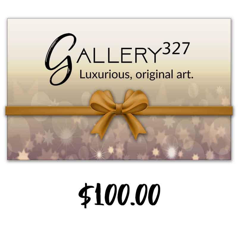 Gallery327 Gift Card, A one-of-a-kind abstract painting, created in nan. Perfect for refined interiors, layered collections, or luxury home offices.