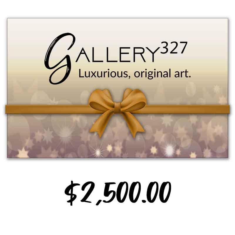 Gallery327 Gift Card, A one-of-a-kind abstract painting, created in nan. Perfect for refined interiors, layered collections, or luxury home offices.