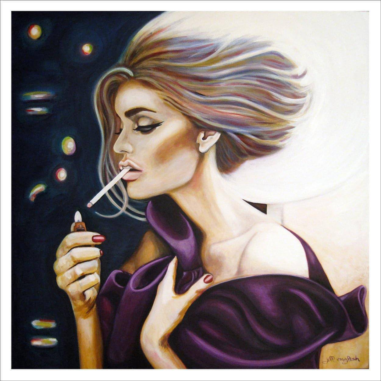 I Light My Own, 36x36, crafted in Acrylic on canvas. This one-of-a-kind abstract painting complements refined interiors, layered collections, or luxury home offices.