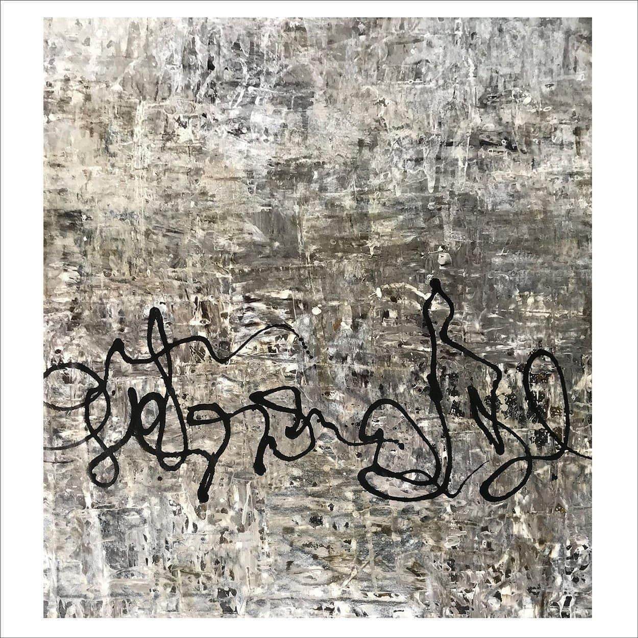 Monterey No. 2 one-of-a-kind abstract painting in Acrylic on canvas, 52 X 56. Designed for refined interiors, layered collections, or luxury home offices.