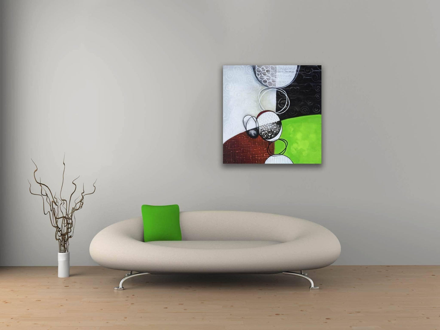 Pearls of Wisdom, one-of-a-kind abstract painting in Acrylic on canvas, 30x30. Designed for refined interiors, layered collections, or luxury home offices.