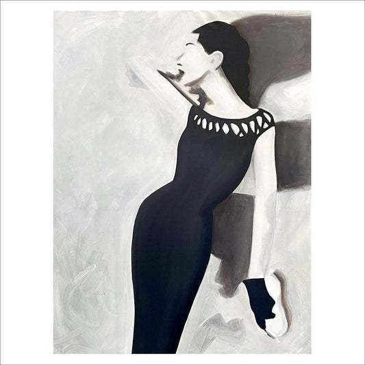 Something Fashionable one-of-a-kind abstract painting in Acrylic on canvas, 36X48. Designed for refined interiors, layered collections, or luxury home offices.