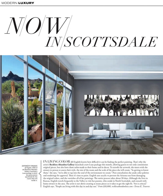 We've been featured in Modern Luxury Magazine - Gallery 327
