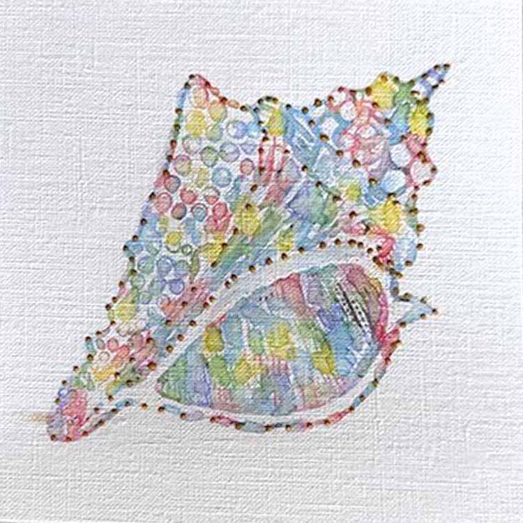 Seashell 2: Mini Watercolor