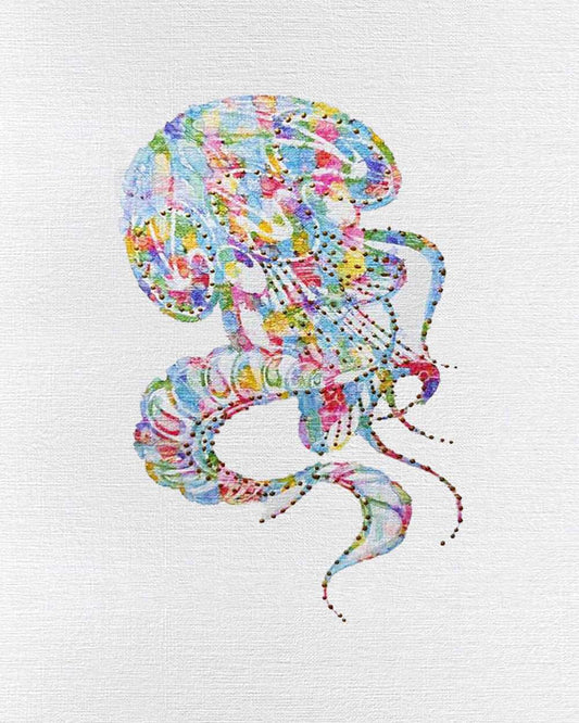 Jellyfish 3: Coastal Watercolors