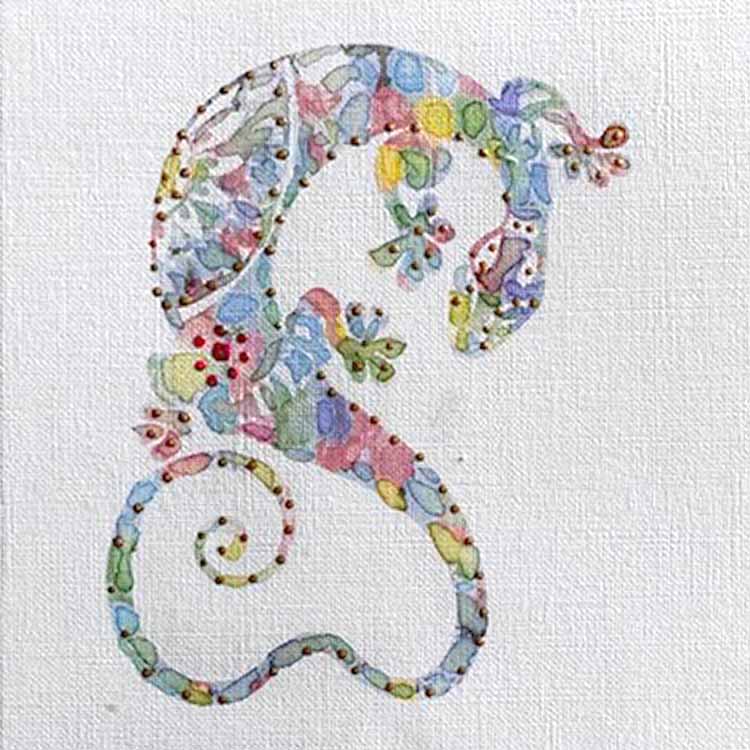 Gecko 1: Mini Watercolor