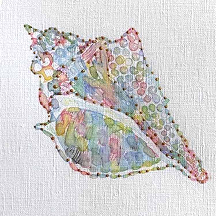 Seashell 1: Mini Watercolor