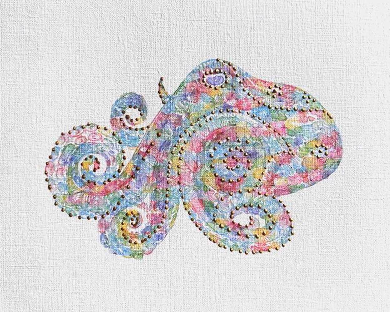 Octopus: Coastal Watercolors 2