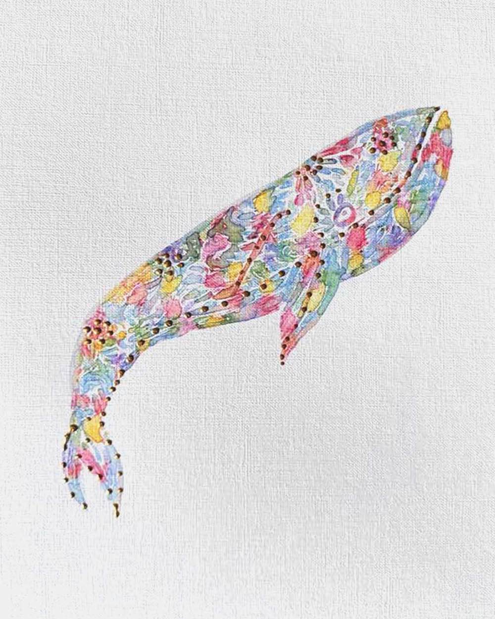 Whale 2: Coastal Watercolors